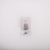 SACHET DE 6 / EPINGLES A TETE COULEUR 30 MM. 50 PCS.